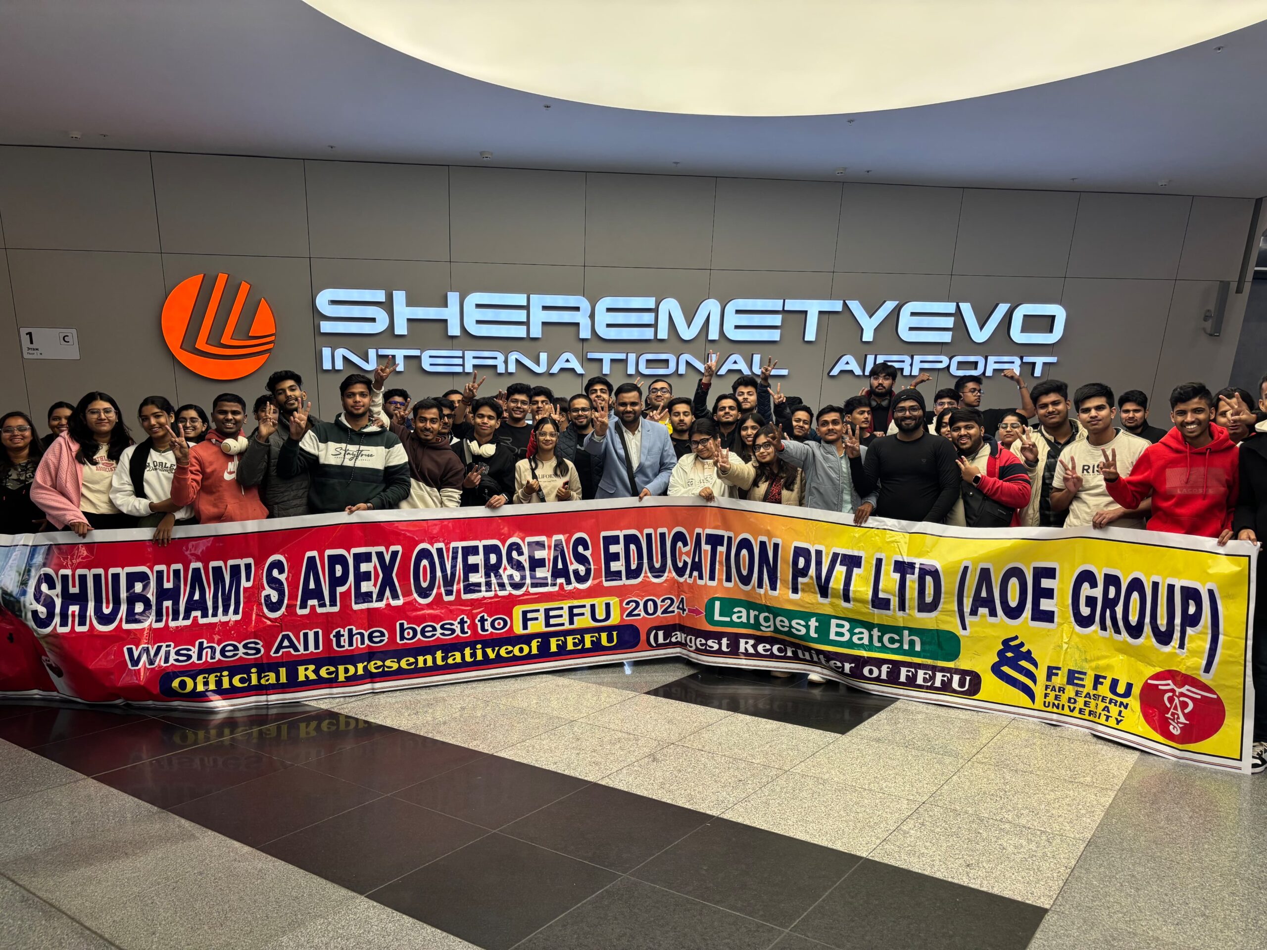 Sheremetyevo International Airport Shubham apex Overseas FEFU